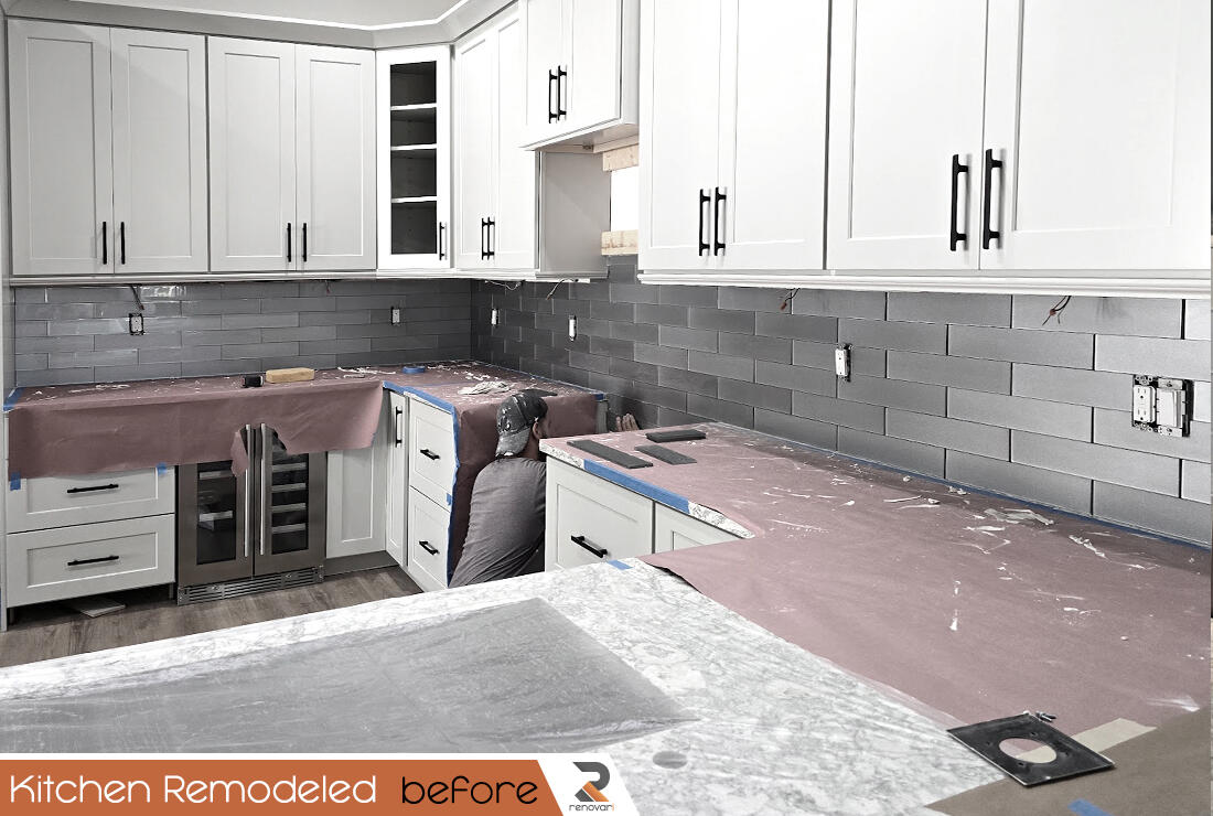 BackSplash Before