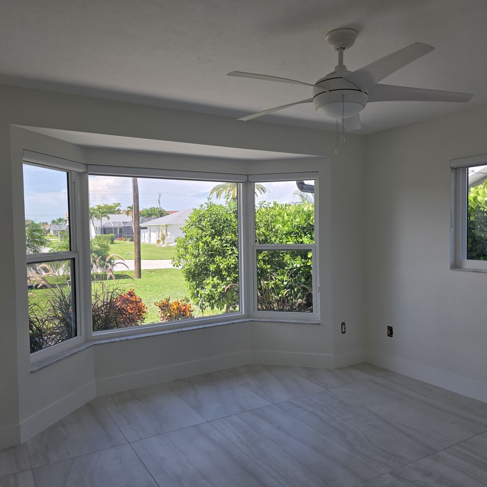 Freshly painted room interior by Renovari
