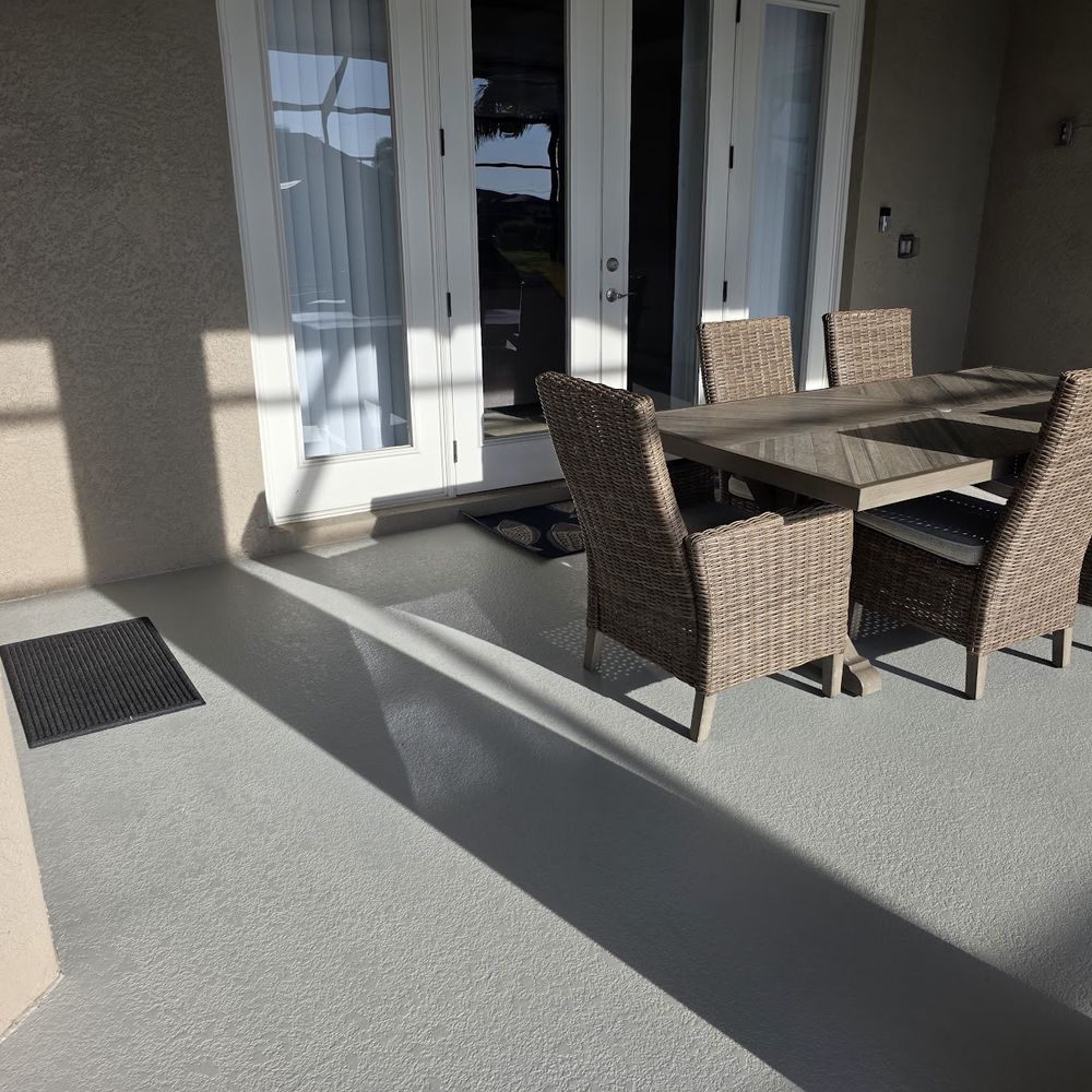 Lanai floor coating by Renovari